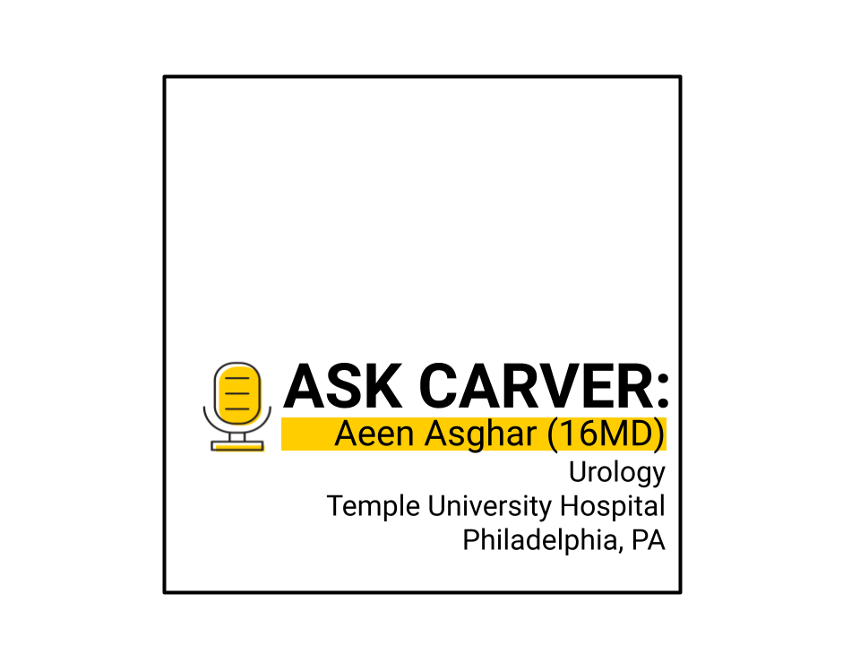 Aeen Asghar (16MD) Urology Temple University Philadelphia, PA