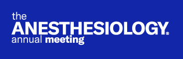 The anesthesiology annual meeting