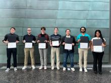 Undergraduate Award Recipients at the 2024 Lata Honors Symposium