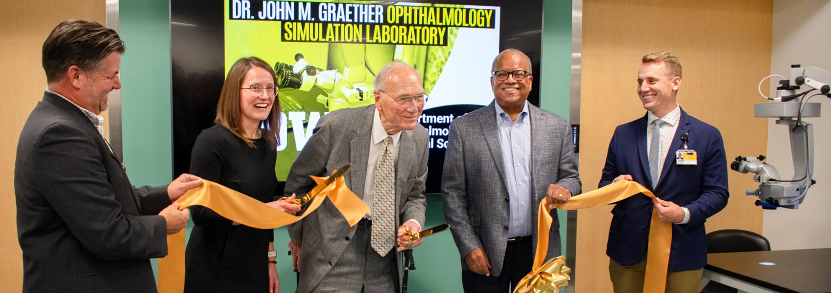 Dr. John M. Graether Ophthalmology Simulation Laboratory Open House
