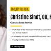 Faculty Feature: Christine Sindt, OD, FAAO