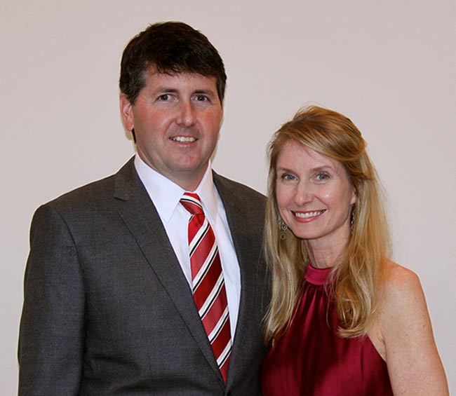 Dr. Mark Wolken and Jennifer Huber