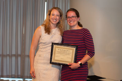 Medical Student Award for Faculty Teaching - Jaclyn Haugsdal and Pavlina Kemp