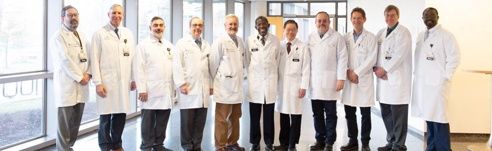 Internal Medicine Division Directors group photo
