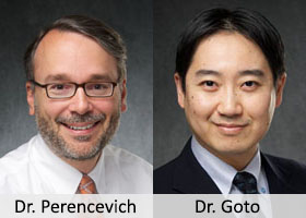 Photo - Dr. Perencevich and Dr. Goto