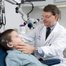 Bruce Gantz, MD, directs the Iowa Cochlear Implant Clinical Research Center