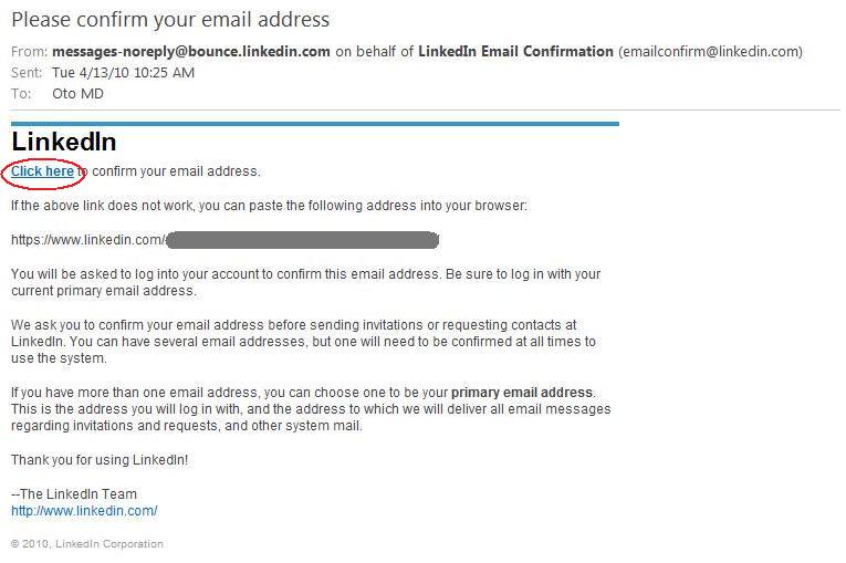 Create acct_5B confirmation email