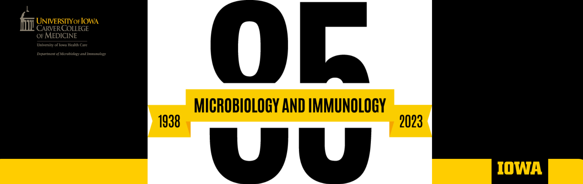 85 years of  Dept. of Microbiology and Immunology 1938 Created