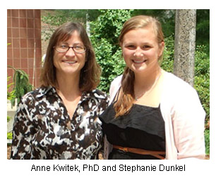 PHoto of Anne Kwitek and Stephanie Dunkel