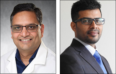 Drs. Ashutosh Mangalam and Sudeep Ghimire