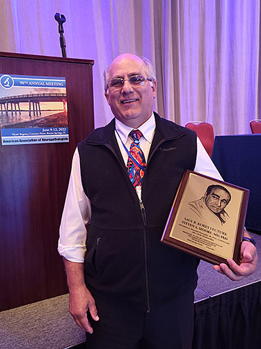 Dr. Steven Moore Honored at June 2022 AANP Meeting