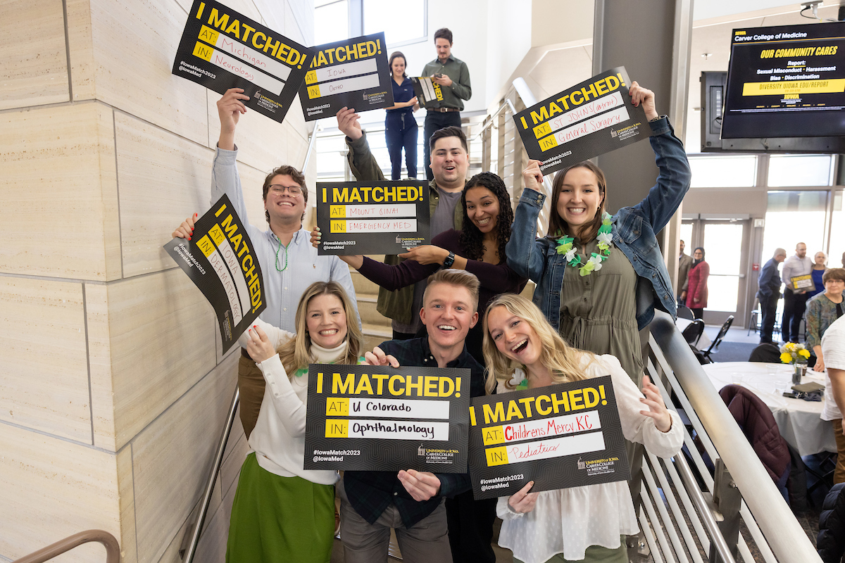 Match Day 2023 Carver College of Medicine