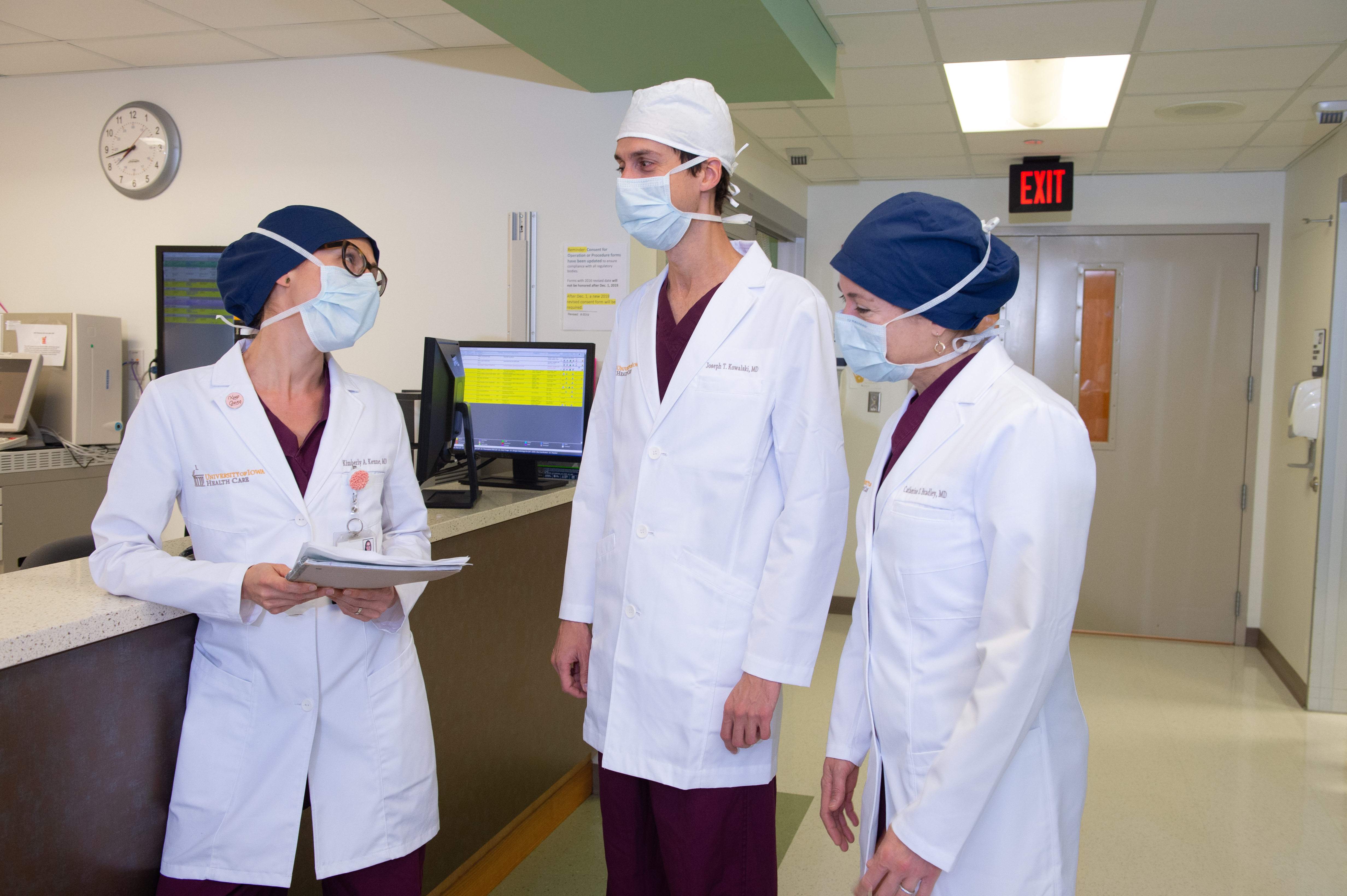 Kimberly Kenne, MD, Joseph Kowalski, MD, and Catherine Bradley, MD