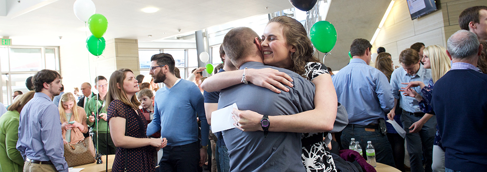 Students at Match Day