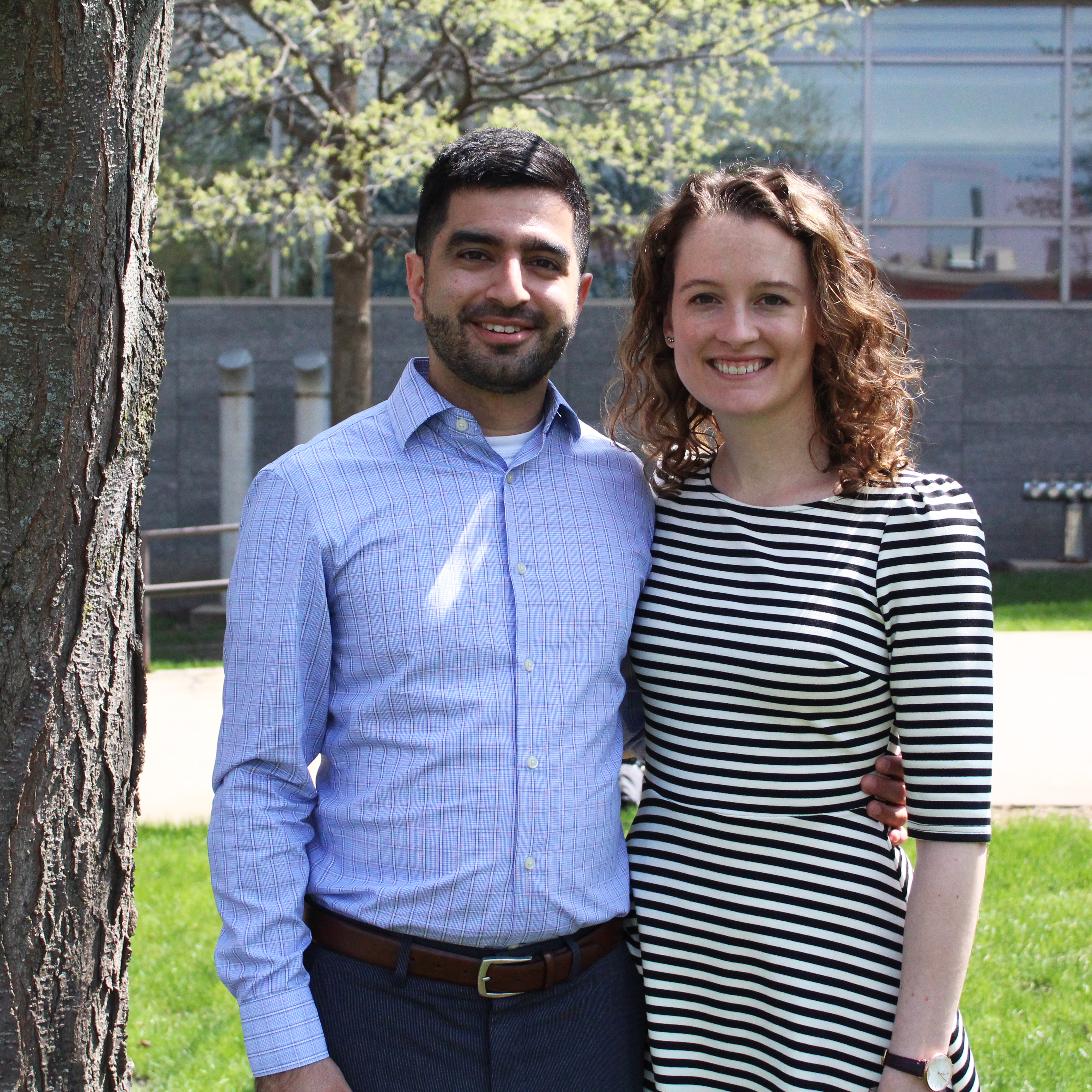 Ellie Ginn and Mateen Manshadi