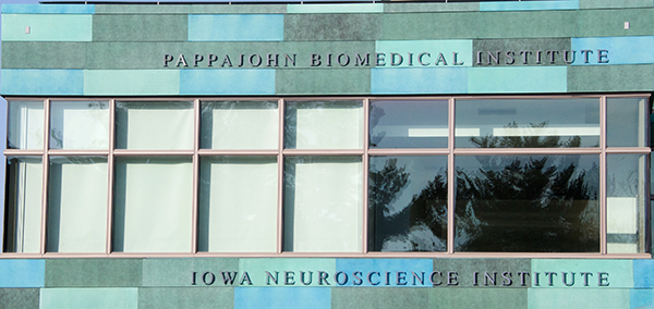 Iowa Neuroscience Institute sign