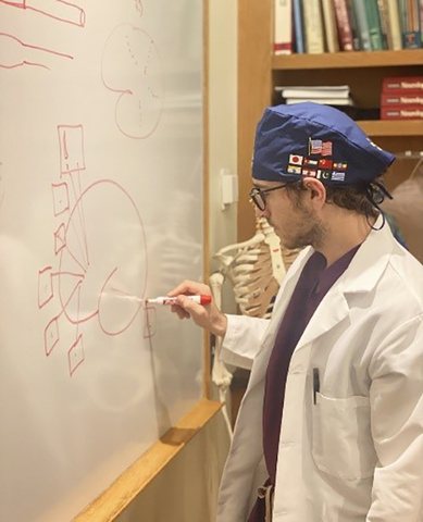 Q&A with Anthony Piscopo: Clinical research sparked neurosurgery passion and new research skills