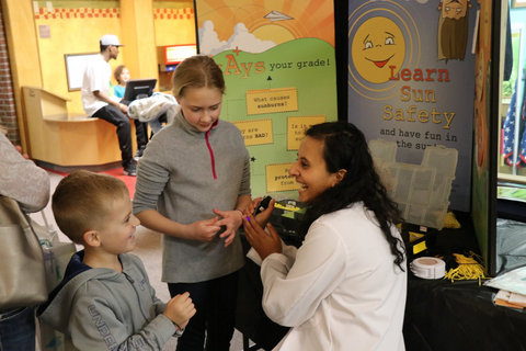 Wahba was also an active volunteer in STEM education programs for kids.