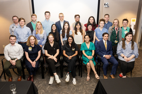 Group shot of Gold Humanism Society members