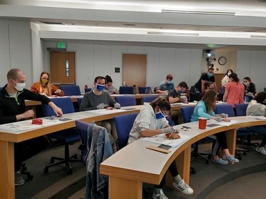 (FMIG) students practicing 