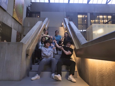 Katherine Yu with the Pipeline to Success team