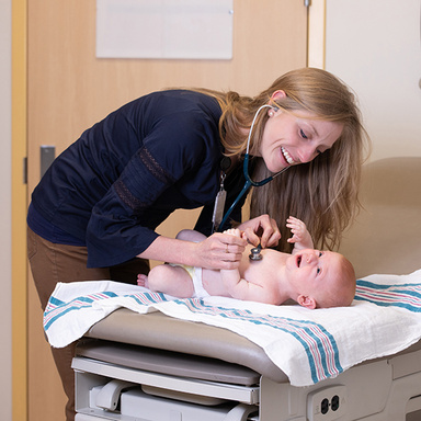 Lisa Woodroffe photo with baby