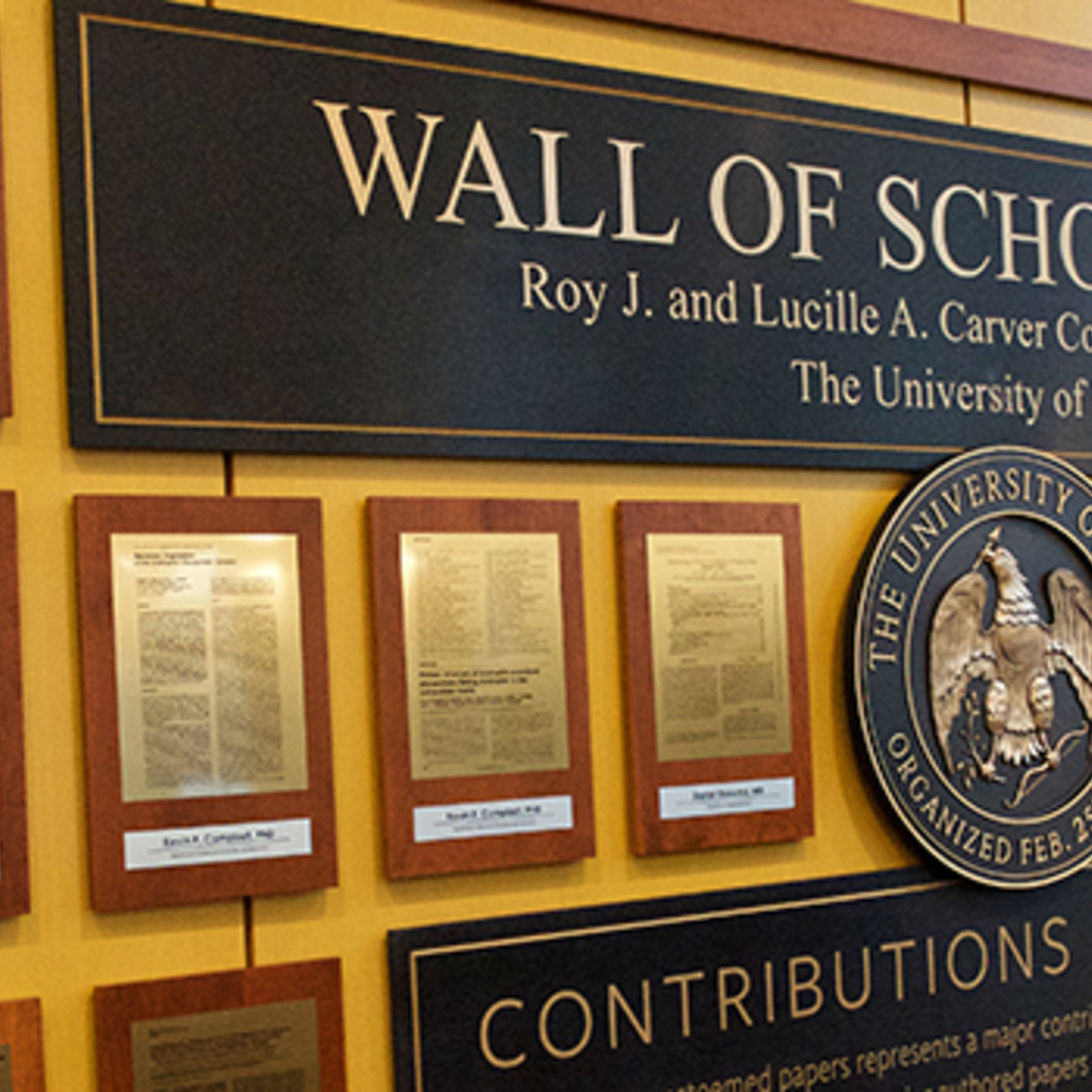 Wall of Scholarship Awards photo