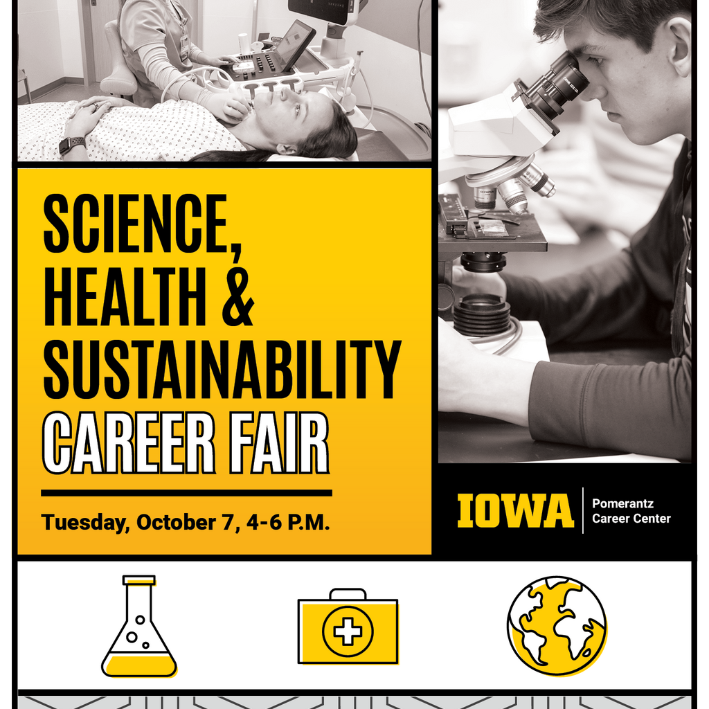  Science, Health & Sustainability Career Fair promotional image