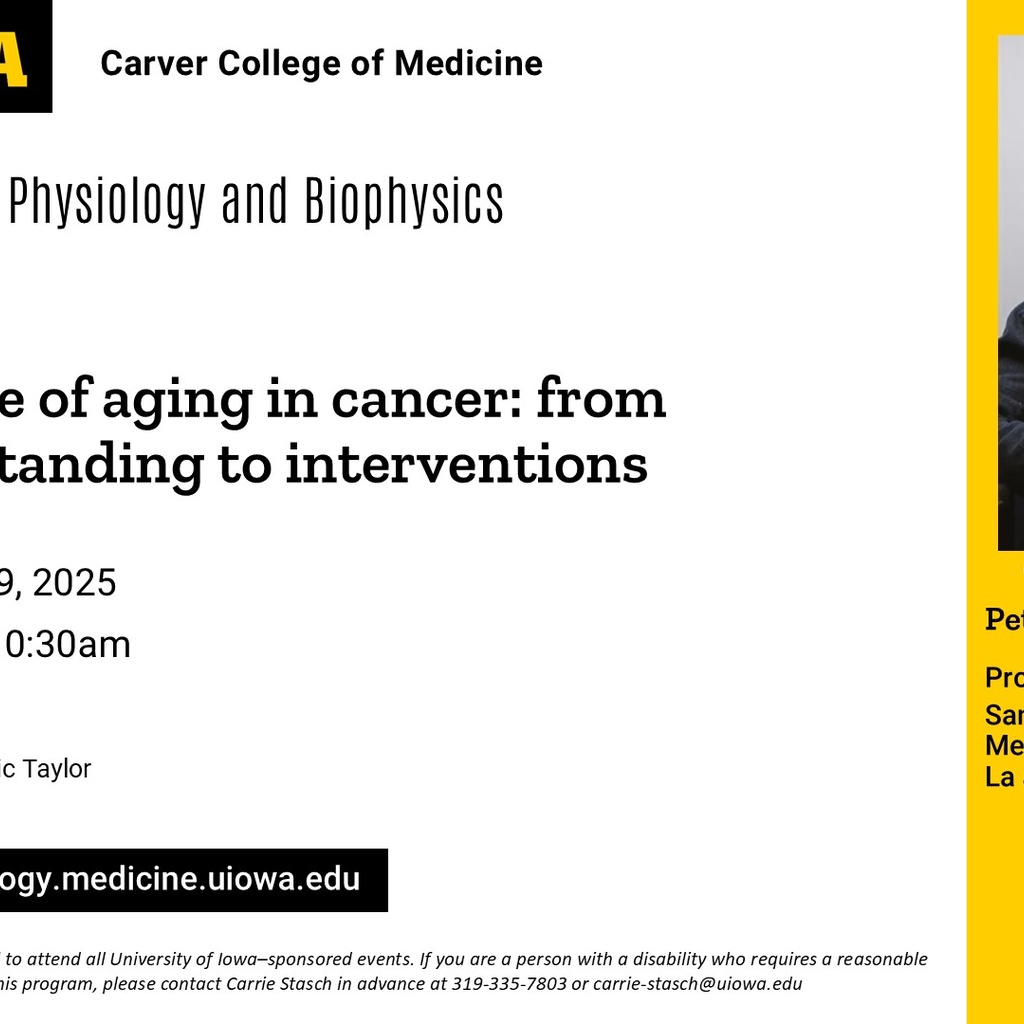 Molecular Physiology and Biophysics Seminar, Peter Adams, PhD promotional image