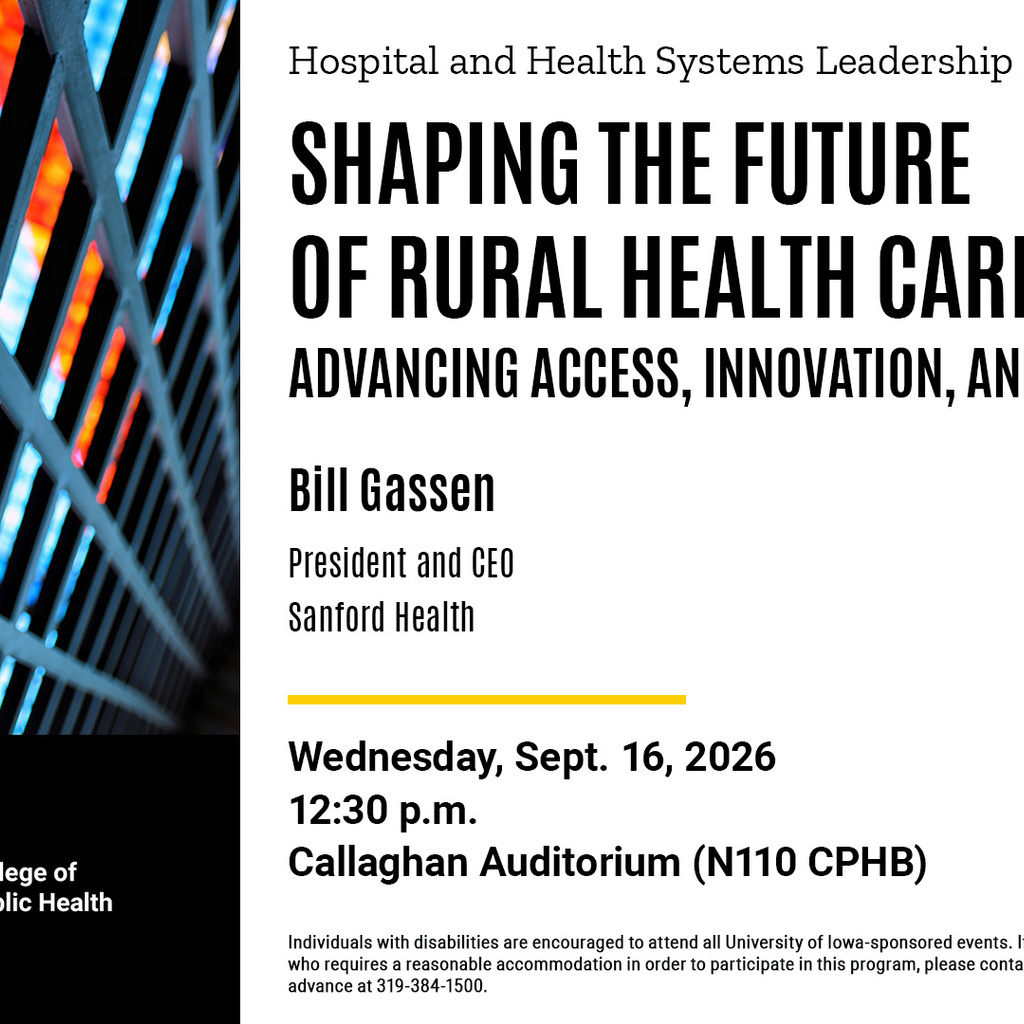 Shaping the Future of Rural Health Care: Advancing Access, Innovation, and Sustainability promotional image