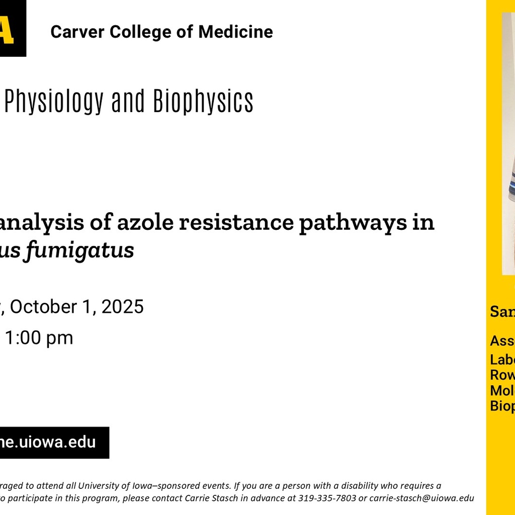 Molecular Physiology and Biophysics Workshop, Sanjoy Paul, PhD promotional image