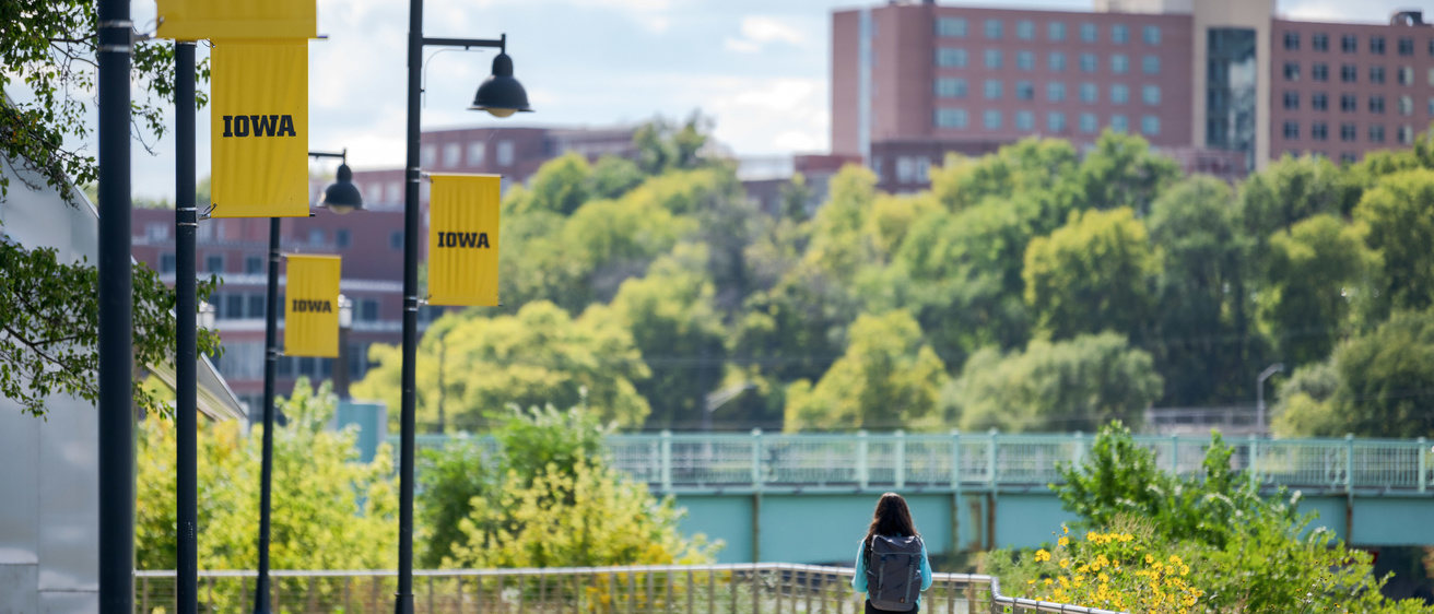 September day on campus at U of Iowa